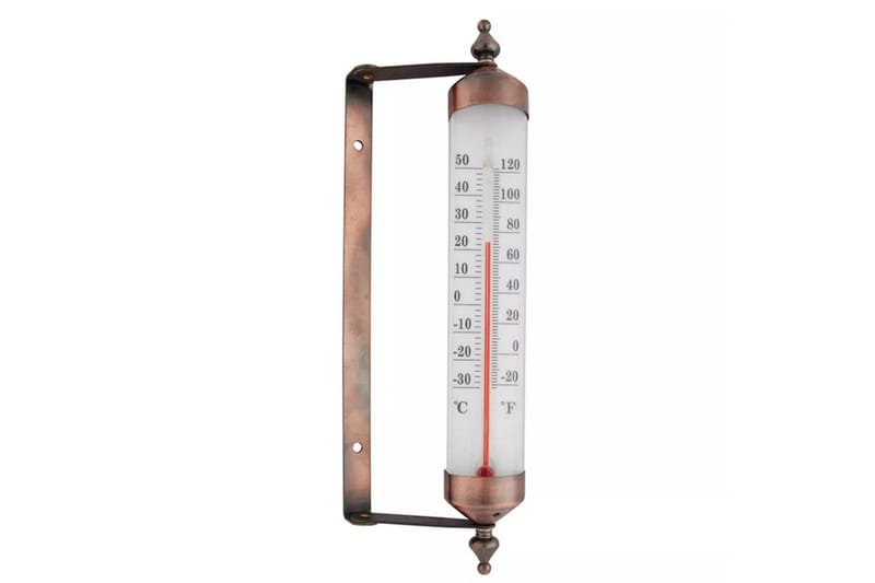 Esschert Design vinduestermometer, 25 cm, TH70 - Have - Udendørs miljø - Havedekoration - Regn & temperatur - Udendørstermometer