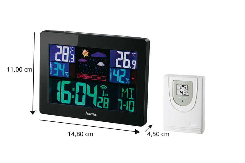 HAMA Vejrstation EWS-1400 - HAMA - Husholdning - Termometer