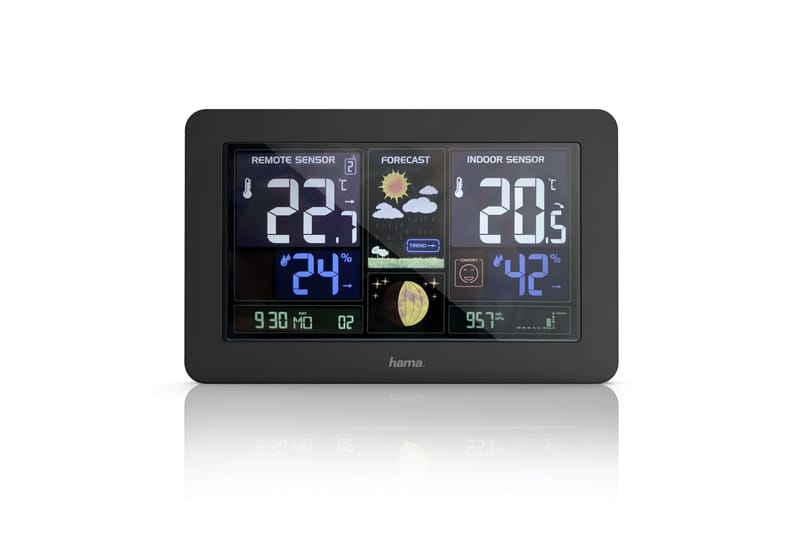 HAMA Vejrstation Premium - HAMA - Have - Udendørs miljø - Havedekoration - Regn & temperatur - Udendørstermometer