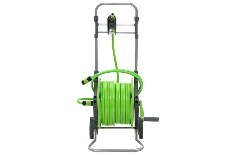vandslangetromle med hjul 45 + 2 m - Grøn - Have - Udendørs miljø - Pumper og vanding - Slangerulle & slangevogn