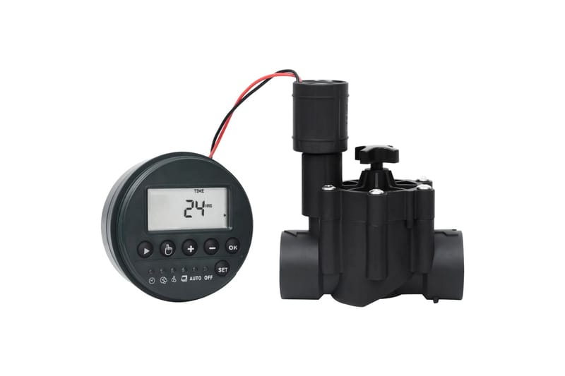 automatisk vandingstimer med magnetventil - Sort - Have - Udendørs miljø - Pumper og vanding - Vandingssystem
