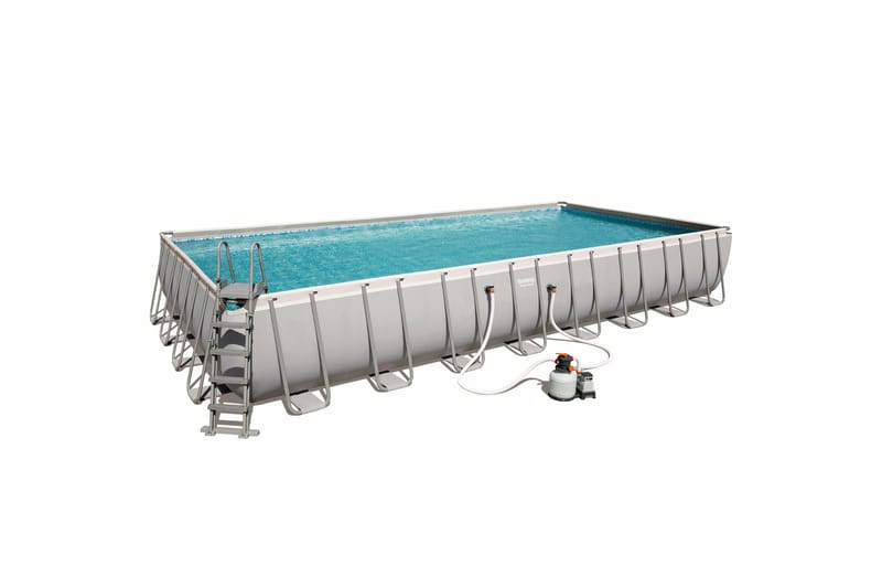 Fritstående pool 9,6 x 4,9m | pool (56623) - Have - Udendørsbad - Pool - Fritstående pool