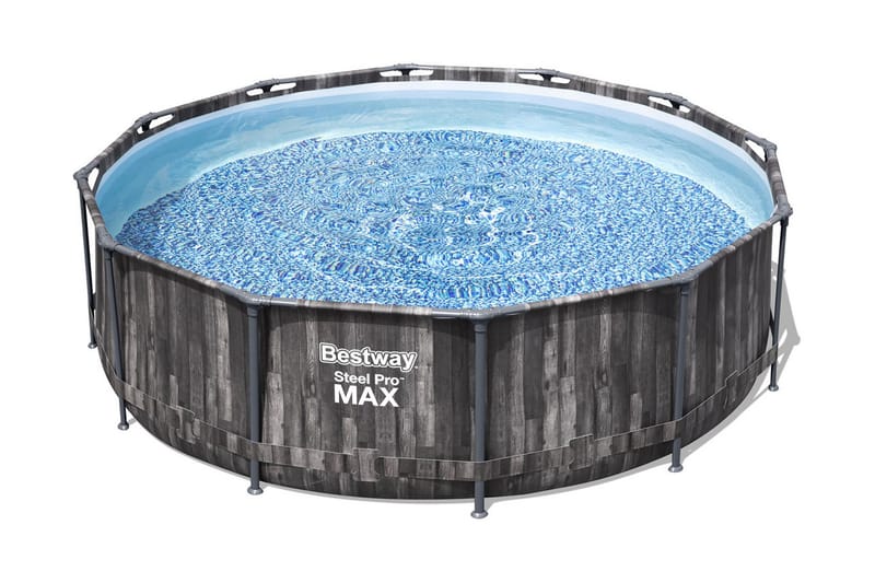 Steel Pro MAX - Grå - Have - Udendørsbad - Pool - Fritstående pool