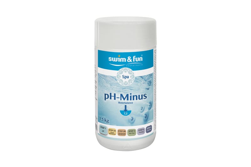Swim & Fun pH-Minus SPA 1,5 kg - Have - Udendørsbad - Poolrengøring - Pool kemi og klortabletter