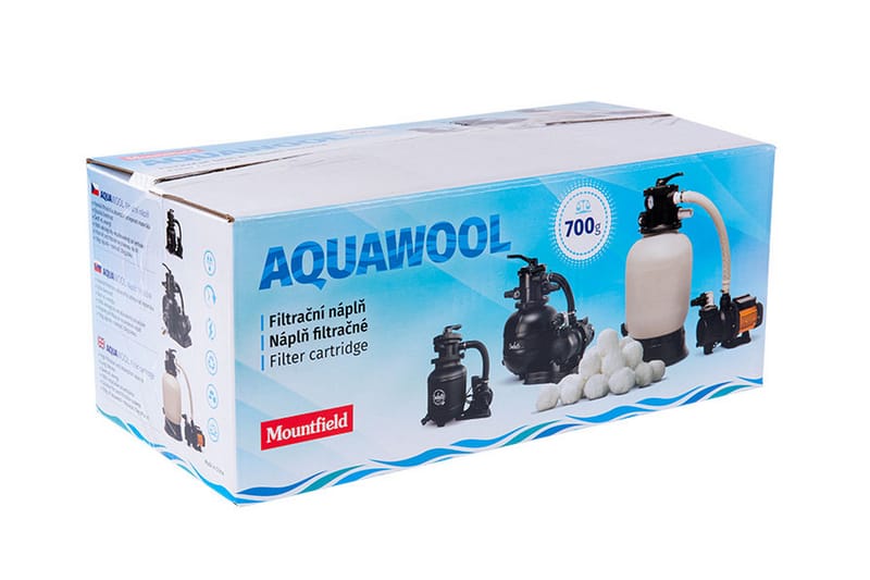 Aqua Wool til sandfilter 450g - Azuro - Have - Udendørsbad - Poolrengøring - Sandfilter