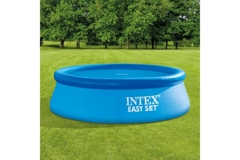 Intex solopvarmet poolovertræk 244 cm polyethylen blå - Blå - Have - Udendørsbad - Pooltilbehør - Poolbeskyttelse - Poolovertræk & poolcover