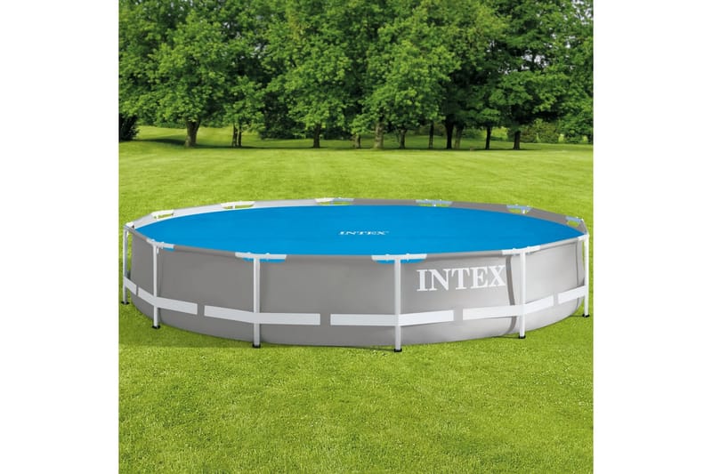 Intex solopvarmet poolovertræk 366 cm polyethylen blå - Blå - Have - Udendørsbad - Pooltilbehør - Øvrigt pooltilbehør