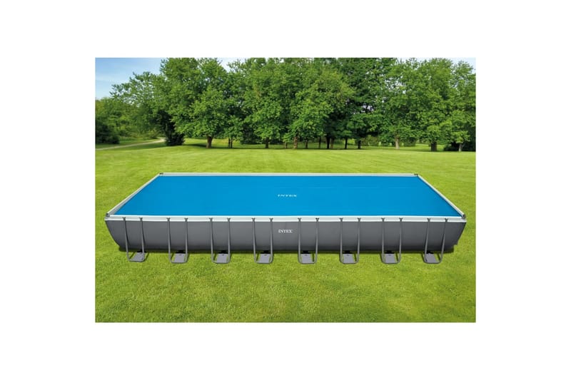 Intex solopvarmet poolovertræk 975x488 cm polyethylen blå - Blå - Have - Udendørsbad - Pooltilbehør - Øvrigt pooltilbehør