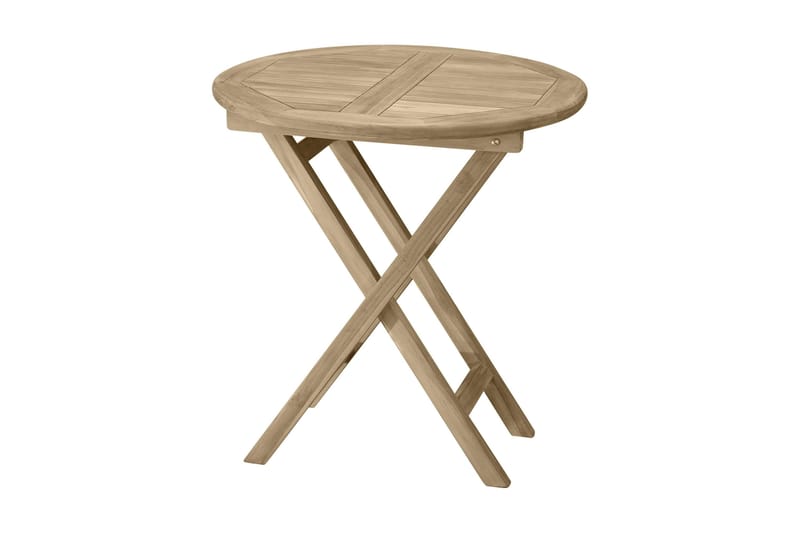 Simba Cafébord Rundt 70 cm - Natur - Havemøbler - Havebord - Caféborde