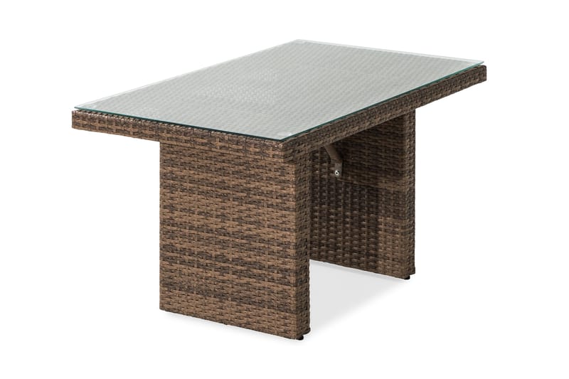 Bahamas Højt Sofabord 100x60 cm - Sand - Havemøbler - Havebord - Loungeborde & Sofaborde udendørs