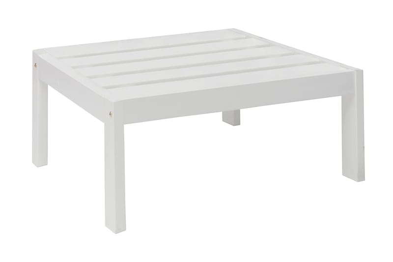 LÄCKÖ Puf/Chaiselong modul - Hvid - Havemøbler - Havebord - Loungeborde & Sofaborde udendørs
