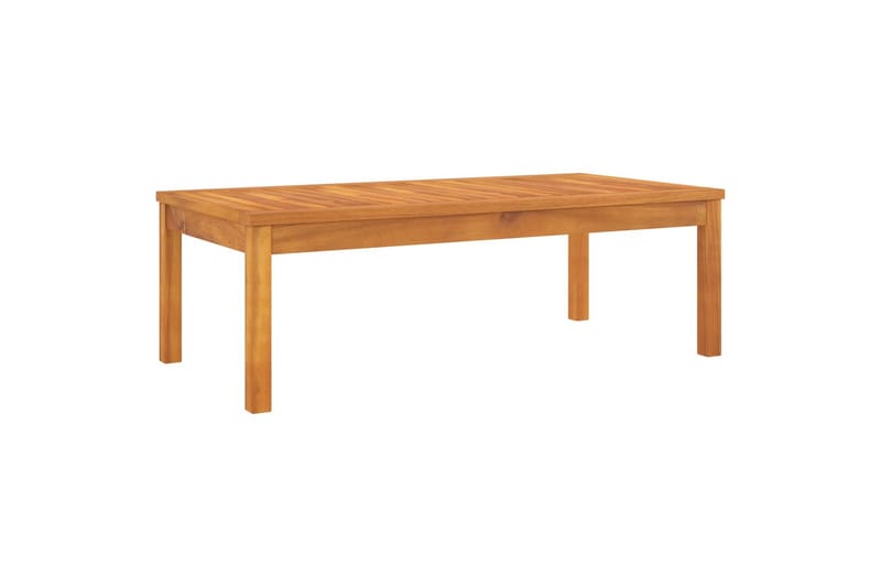 Sofabord 100x50x33 cm massivt akacietræ - Brun - Havemøbler - Havebord - Loungeborde & Sofaborde udendørs