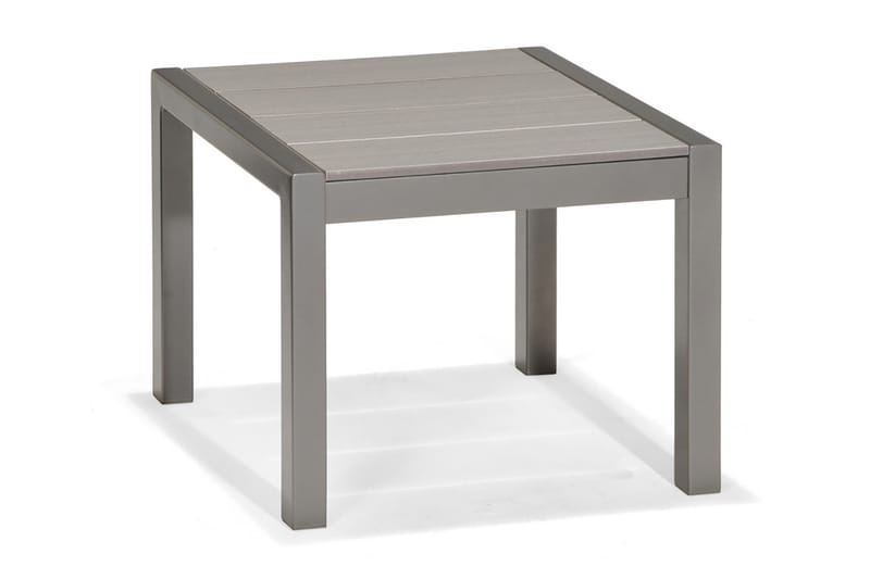 Solana Sidebord 50 cm - Grå - Havemøbler - Havebord - Sidebord