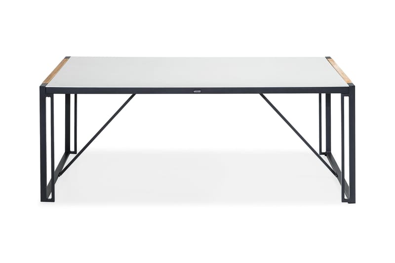 Östermalm Spisebord 200x100 cm - Sort - Havemøbler - Havebord - Spisebord