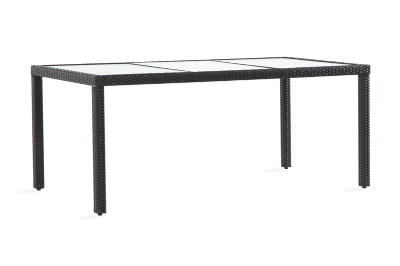 Aruba Bord 180 cm - Sort - Havemøbler - Havebord - Spisebord