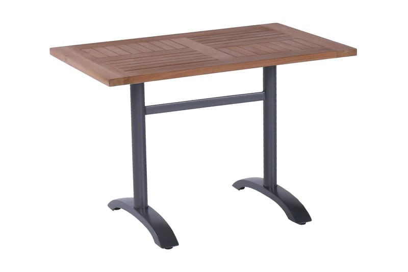 Brinkburn Spisebord 110 cm Grå/Træ/Natur - Hartman - Havemøbler - Havebord - Spisebord