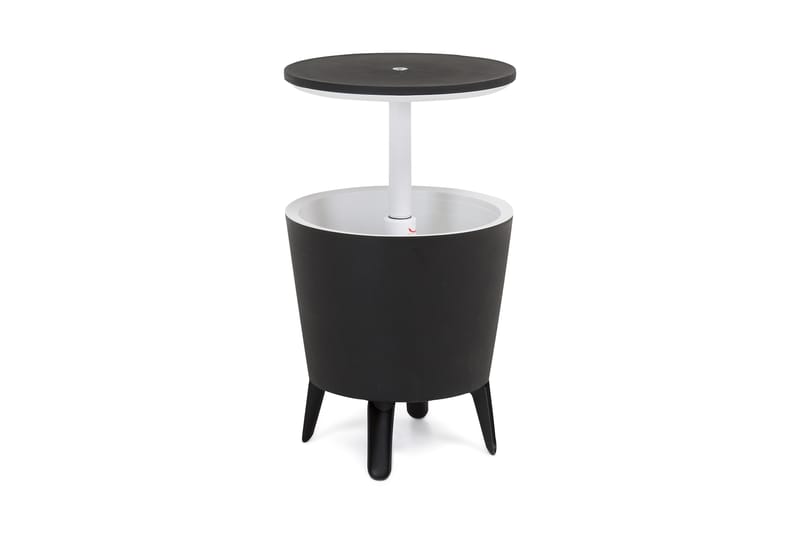 Cool Bar - Sort med Hvid Insida - Havemøbler - Havebord - Spisebord