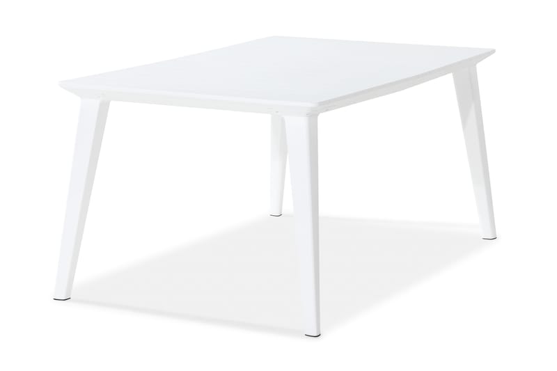 Lima Spisebord 160 cm - Hvid - Havemøbler - Havebord - Spisebord