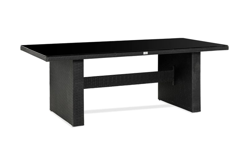 Majestic spisebord 210x100 cm - Sort - Havemøbler - Havebord - Spisebord & havebord