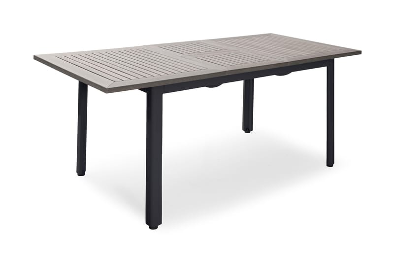 NYDALA BORD 90x150-200 cm - Sort/Grå - Havemøbler - Havebord - Spisebord