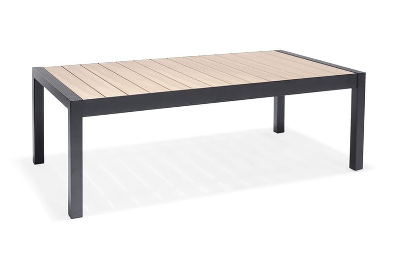 Panama Spisebord 156 cm - Sort/Gul - Havemøbler - Havebord - Spisebord