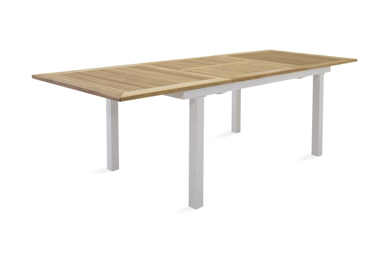Panama Udvideligt Spisebord 152-210 cm Brun/Hvid - Venture Home - Havemøbler - Havebord - Spisebord & havebord