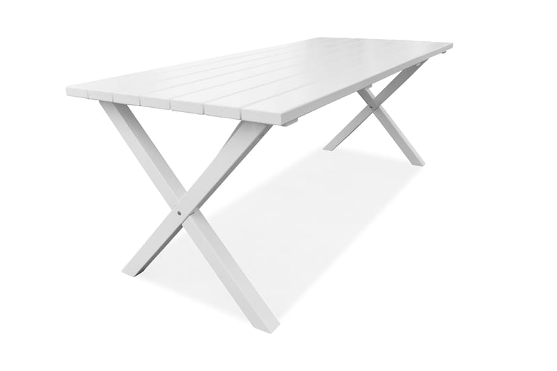 Scottsdale Fasta Spisebord 190 cm Hvid - KWA - Havemøbler - Havebord - Spisebord