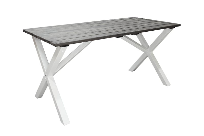Scottsdale Spisebord 150 cm Grå/Hvid - KWA - Havemøbler - Havebord - Spisebord & havebord