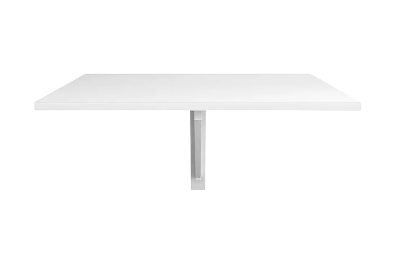 Væghængt Klapbord Hvid 100 X 60 Cm - Hvid - Havemøbler - Havebord - Spisebord & havebord