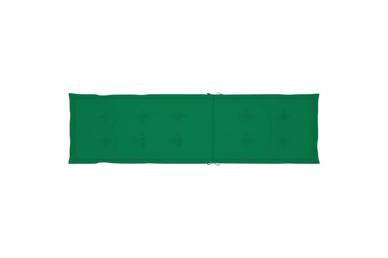 Hynde Til Liggestol (75+105)x50x4 cm Grøn - Grøn - Havemøbler - Hynder - Solstolshynde - Dækstolshynde