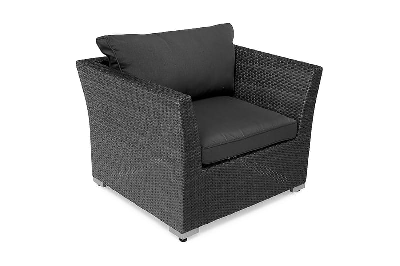 Wisconsin Lænestol sort - Sort - Havemøbler - Loungemøbler - Loungestol udendørs