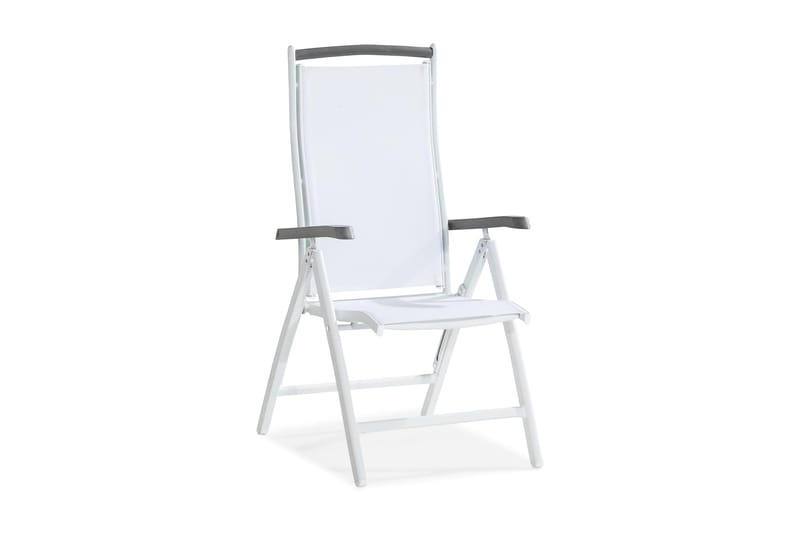 Monaco Positionsstol - Hvid - Havemøbler - Havestole - Positionsstole