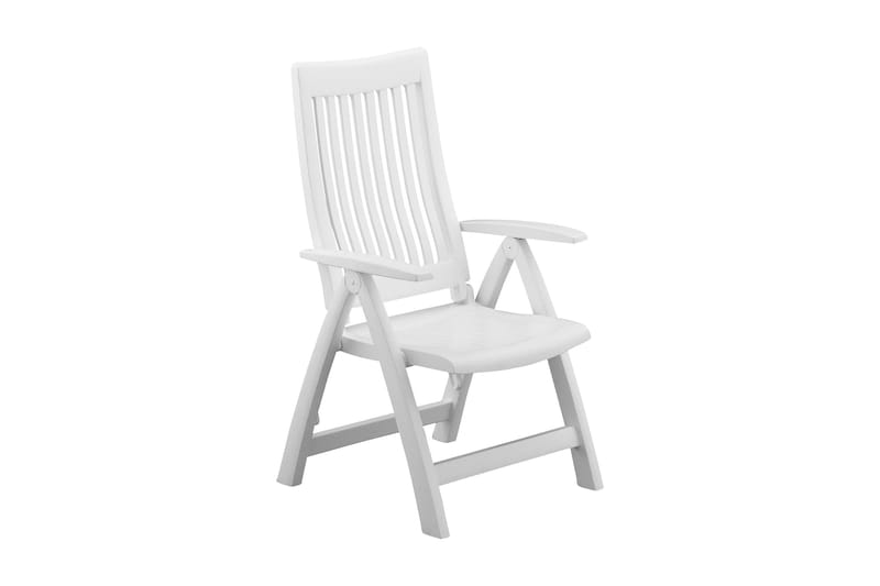 Roma Positionsstol - Hvid - Havemøbler - Havestole - Positionsstole