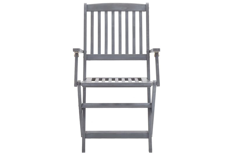 foldbare havestole 4 stk. med hynder massivt akacietræ - Havemøbler - Havestole - Spisebordsstole