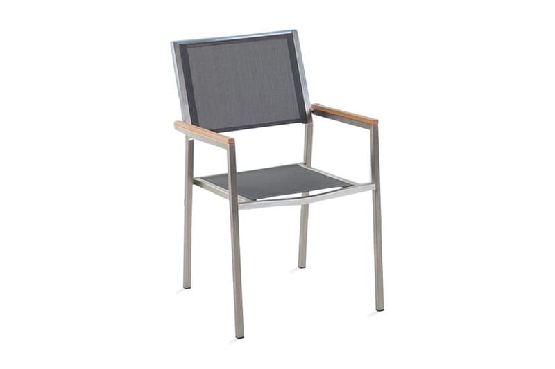 Grosseto Havestol 6 St 58 cm - Grå - Havemøbler - Havestole - Spisebordsstole udendørs