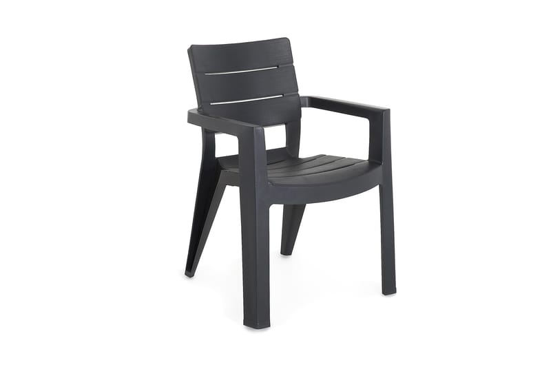 Ibiza Stapelstol - Grafit - Havemøbler - Stole & lænestole - Spisebordsstole