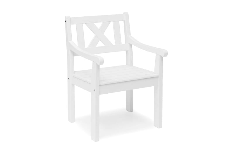 LÄCKÖ Havestol - Hvid - Havemøbler - Havestole - Spisebordsstole udendørs
