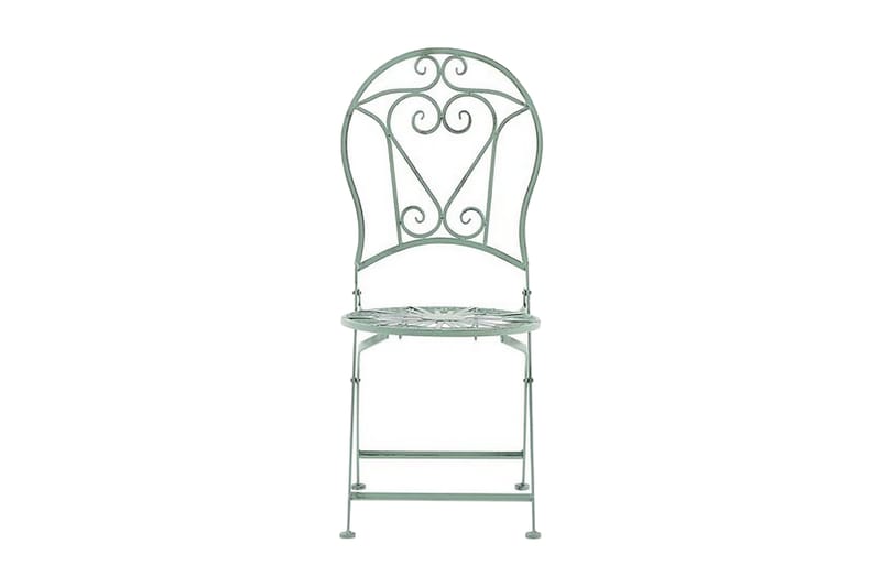 Piossasco Stol 2-pak - Grøn - Havemøbler - Havestole - Spisebordsstole