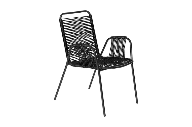 Ribston Stol - Sort - Havemøbler - Havestole - Spisebordsstole udendørs