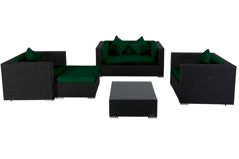 Betræk til siddegruppee theBox u. theBox-B - Grøn - Havemøbler - Loungemøbler - Betrækpakker