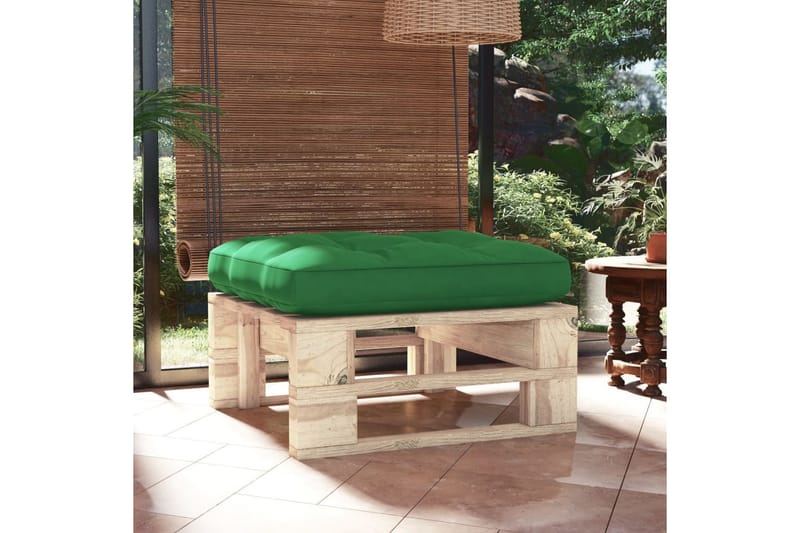 ottoman til haven træpaller imprægneret fyrretræ - Brun - Havemøbler - Loungemøbler - Moduler - Skamler & puffer