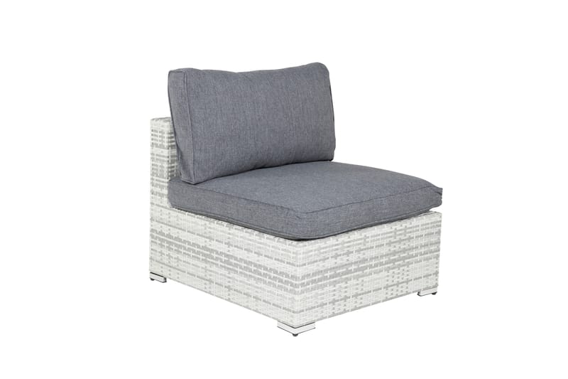 Amazon Midtermodul Hvid - Venture Home - Havemøbler - Loungemøbler - Moduler - Midtermodul havesofa