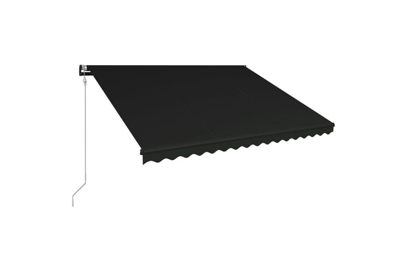 automatisk foldemarkise 450 x 300 cm antracitgrå - Grå - Havemøbler - Solafskærmning - Markiser - Vinduesmarkise