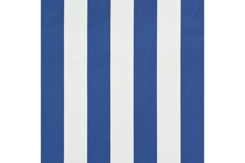 foldemarkise 250x150 cm blå og hvid - Flerfarvet - Havemøbler - Solafskærmning - Markiser
