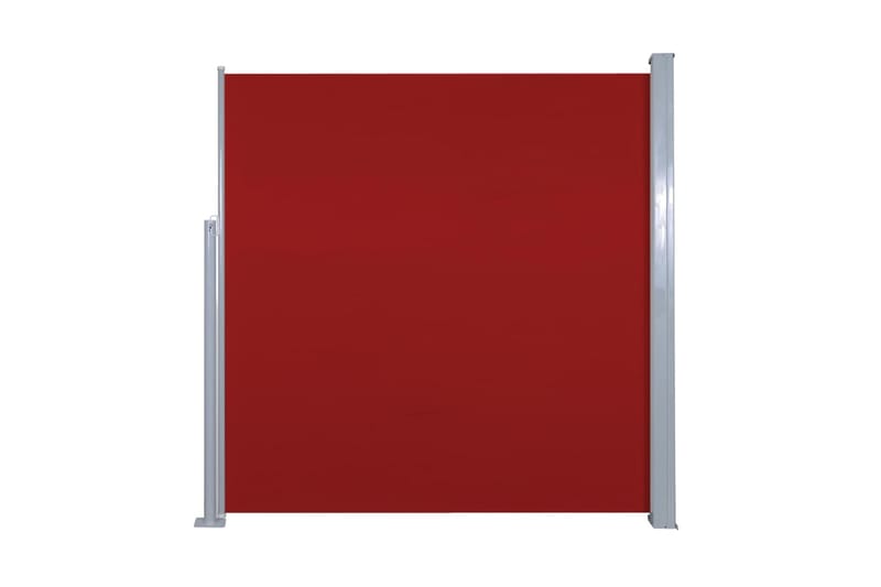 Sammenrullelig Sidemarkise 140 X 300 Cm Rød - Rød - Havemøbler - Solafskærmning - Markiser - Sidemarkise