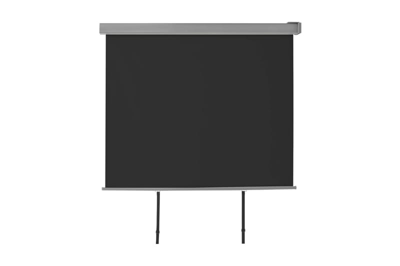 sidemarkise til altan multifunktionel 150 x 200 cm sort - Sort - Havemøbler - Solafskærmning - Markiser