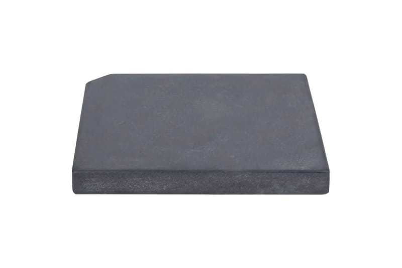 vægtplade til parasol granit 25 kg firkantet sort - Sort - Havemøbler - Solafskærmning - Parasoller - Parasolfod