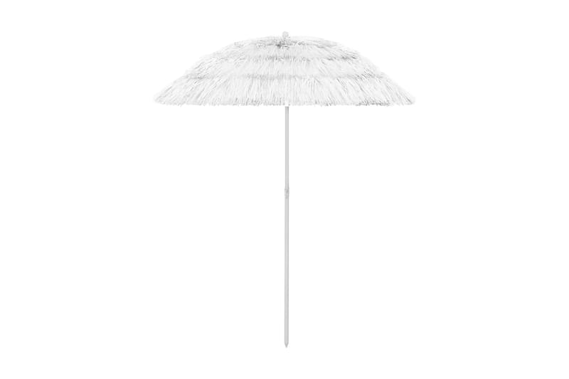 strandparasol 180 cm hvid - Hvid - Havemøbler - Solafskærmning - Parasoller - Strandparasol