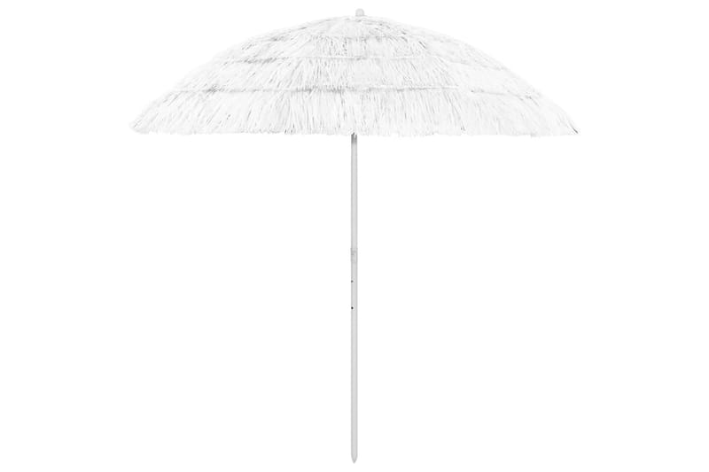 strandparasol 240 cm hvid - Hvid - Havemøbler - Solafskærmning - Parasoller - Strandparasol