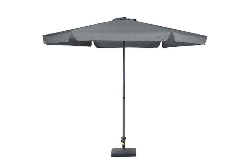 Delta Parasol 300 cm Sort/Mørkegrå - Garden Impressions - Havemøbler - Solafskærmning - Parasoller